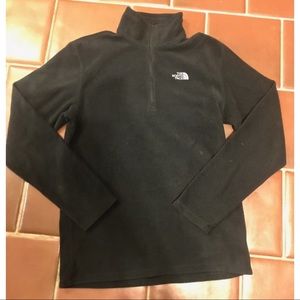 The North Face Black Pullover Small 1/4 zip
